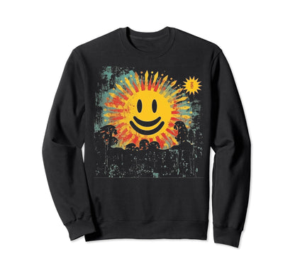 Sun Boho Groovy Sunshine Grunge 29 Sweatshirt - Minimalist Print Men Women - T-Shirt, Sweatshirt, Hoodie