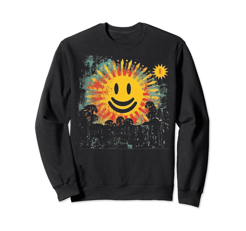 Sun Boho Groovy Sunshine Grunge 29 Sweatshirt - Minimalist Print Men Women - T-Shirt, Sweatshirt, Hoodie