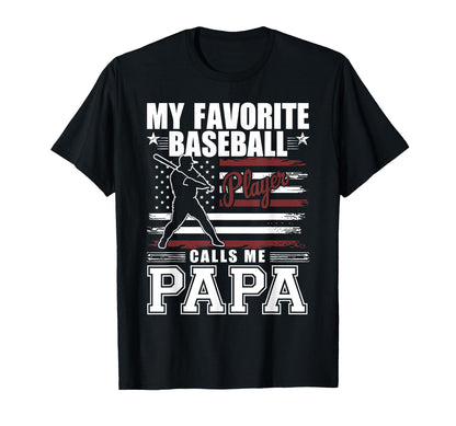 My Favorite Baseball Player Calls Me T-Shirt - Aesthetic Graphic Men Women - T-Shirt, Sweatshirt, Hoodie