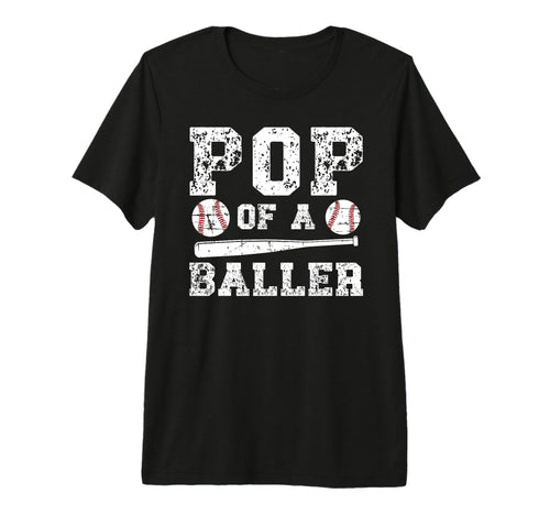 Mens Pop Baller Baseball Pop T-Shirt - Streetwear Style for Adults - T-Shirt, Sweatshirt, Hoodie