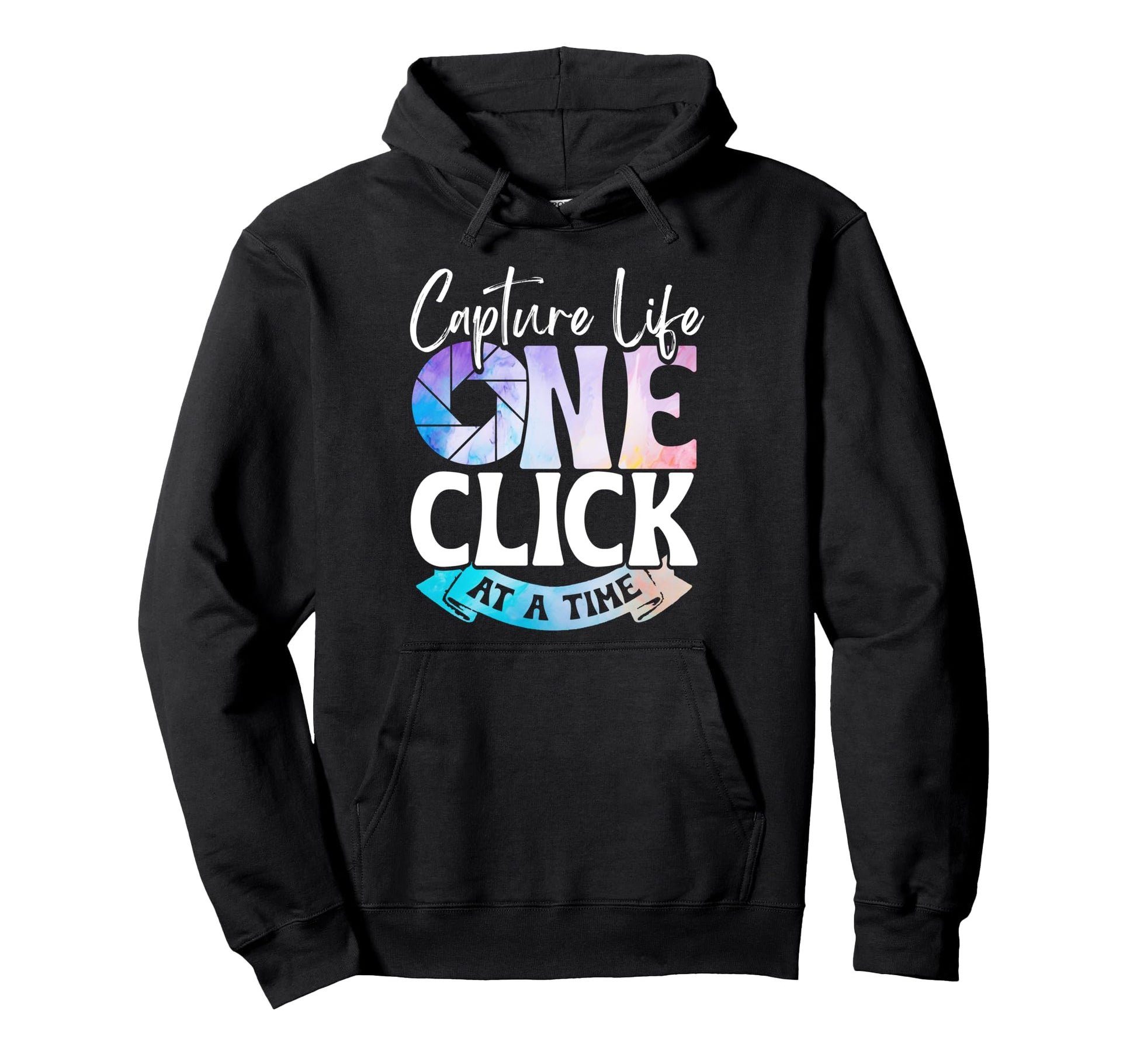 Photo Camera Photographer Flash Hoodie - Fun Novelty Design for Adults - T-Shirt, Sweatshirt, Hoodie