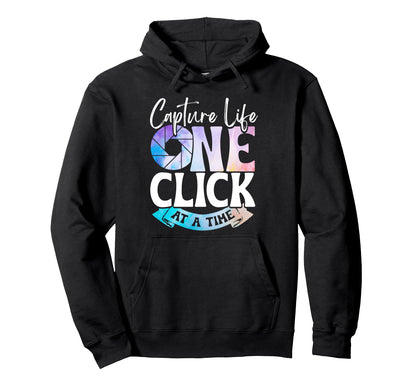 Photo Camera Photographer Flash Hoodie - Fun Novelty Design for Adults - T-Shirt, Sweatshirt, Hoodie