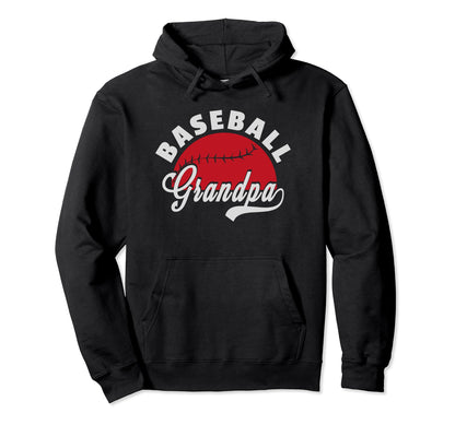 Baseball Grandpa Hoodie - Custom Art Print for Adults - T-Shirt, Sweatshirt, Hoodie