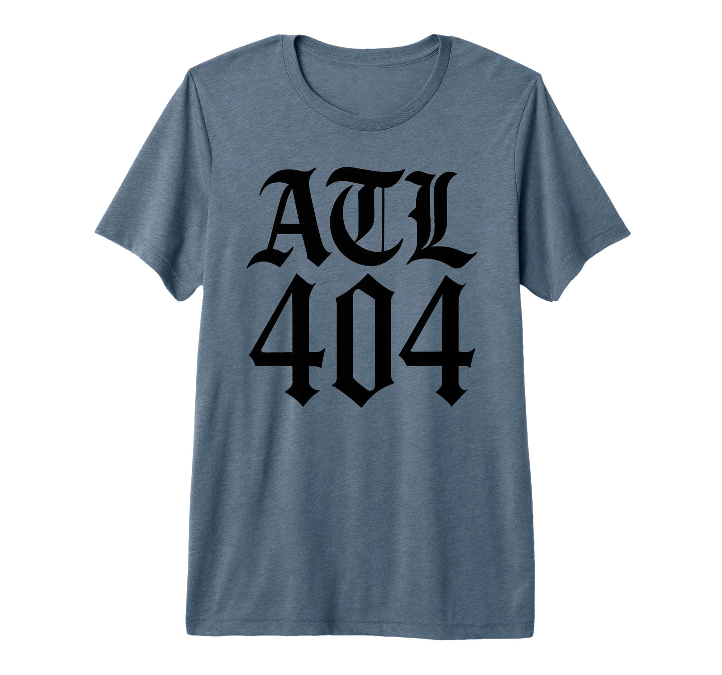 Atl 404 Atlanta Georgia Sports South T-Shirt - Custom Art Print Men Women - T-Shirt, Sweatshirt, Hoodie