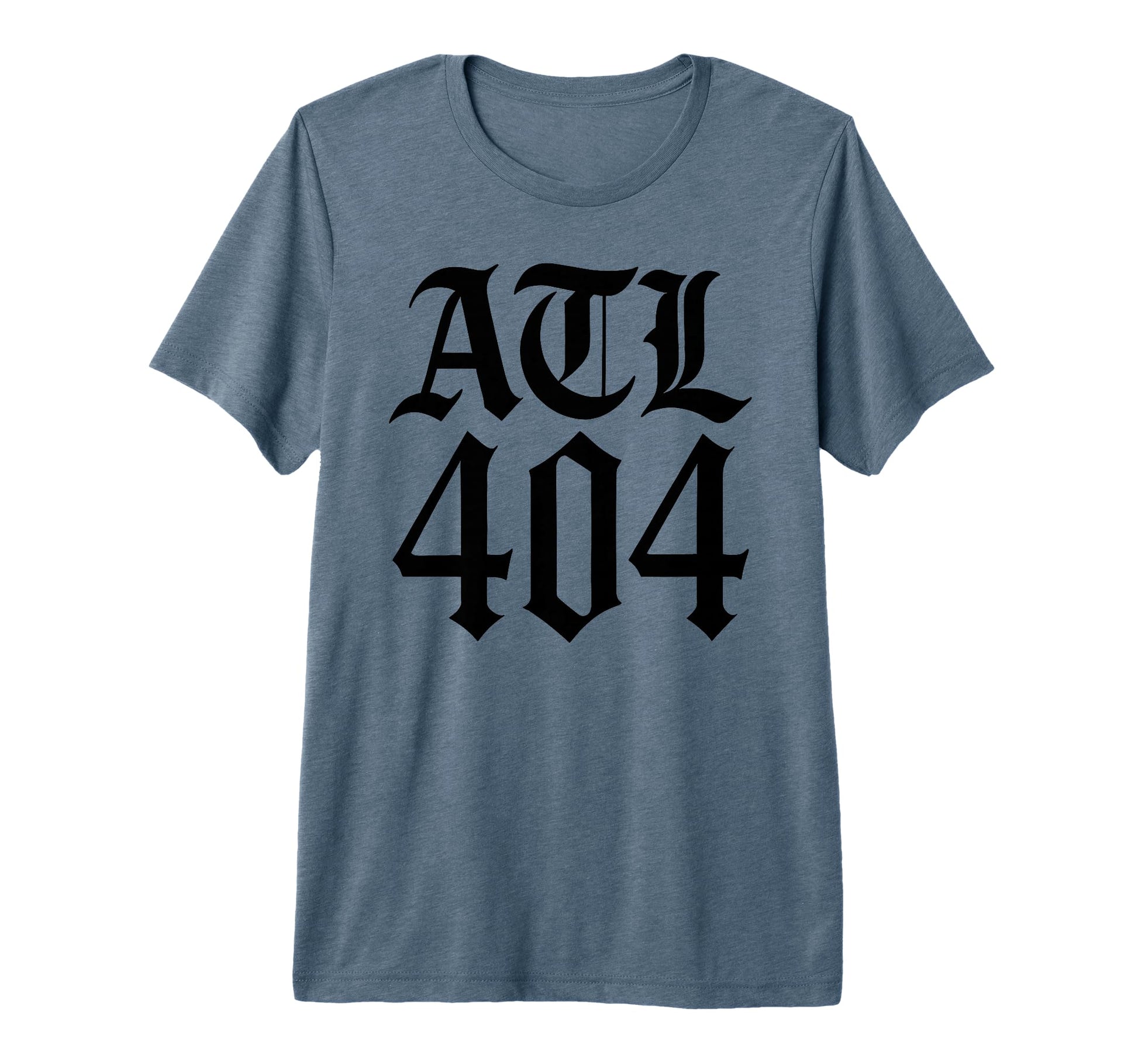Atl 404 Atlanta Georgia Sports South T-Shirt - Custom Art Print Men Women - T-Shirt, Sweatshirt, Hoodie