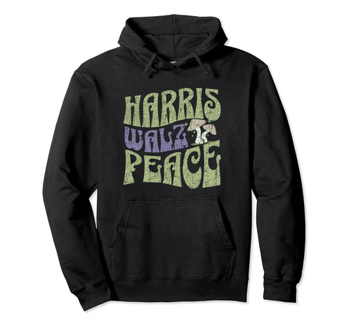 Kamala Harris Tim Walz 2024 60S Type Hoodie - Minimalist Print Unisex - T-Shirt, Sweatshirt, Hoodie
