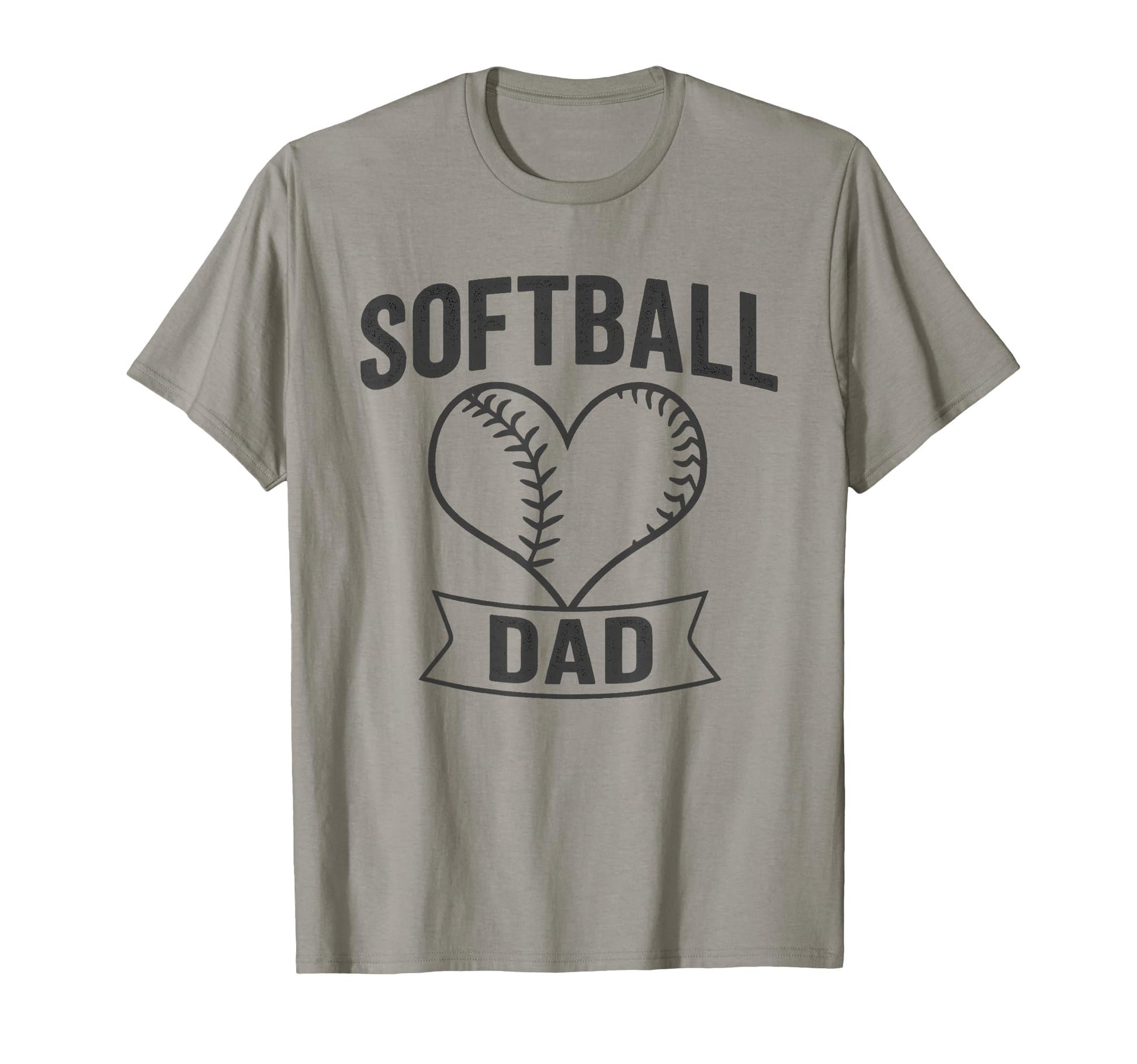 Softball Dad Minimalist Proud Father T-Shirt - Streetwear Style Unisex - T-Shirt, Sweatshirt, Hoodie