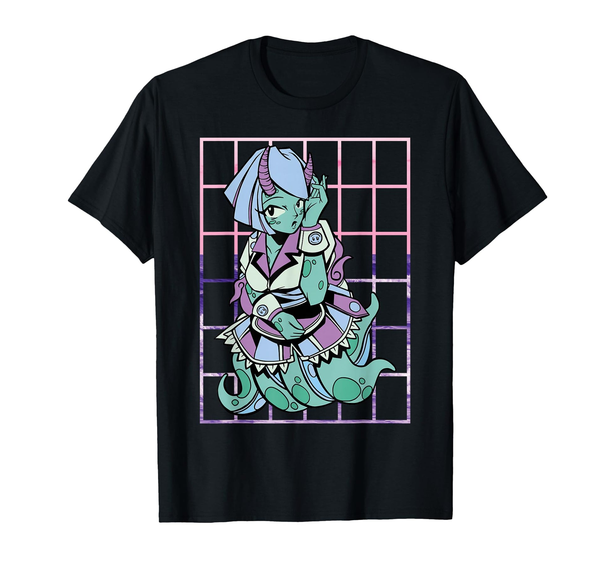 Anime Octopus Japanese Aesthetics T-Shirt - Minimalist Print for Adults - T-Shirt, Sweatshirt, Hoodie