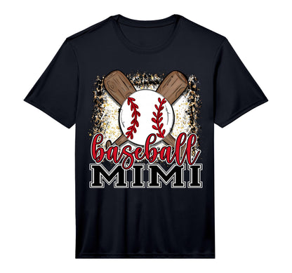 Baseball Mimi Leopard Baseball Lovers T-Shirt - Novelty Apparel Men Women - T-Shirt, Sweatshirt, Hoodie