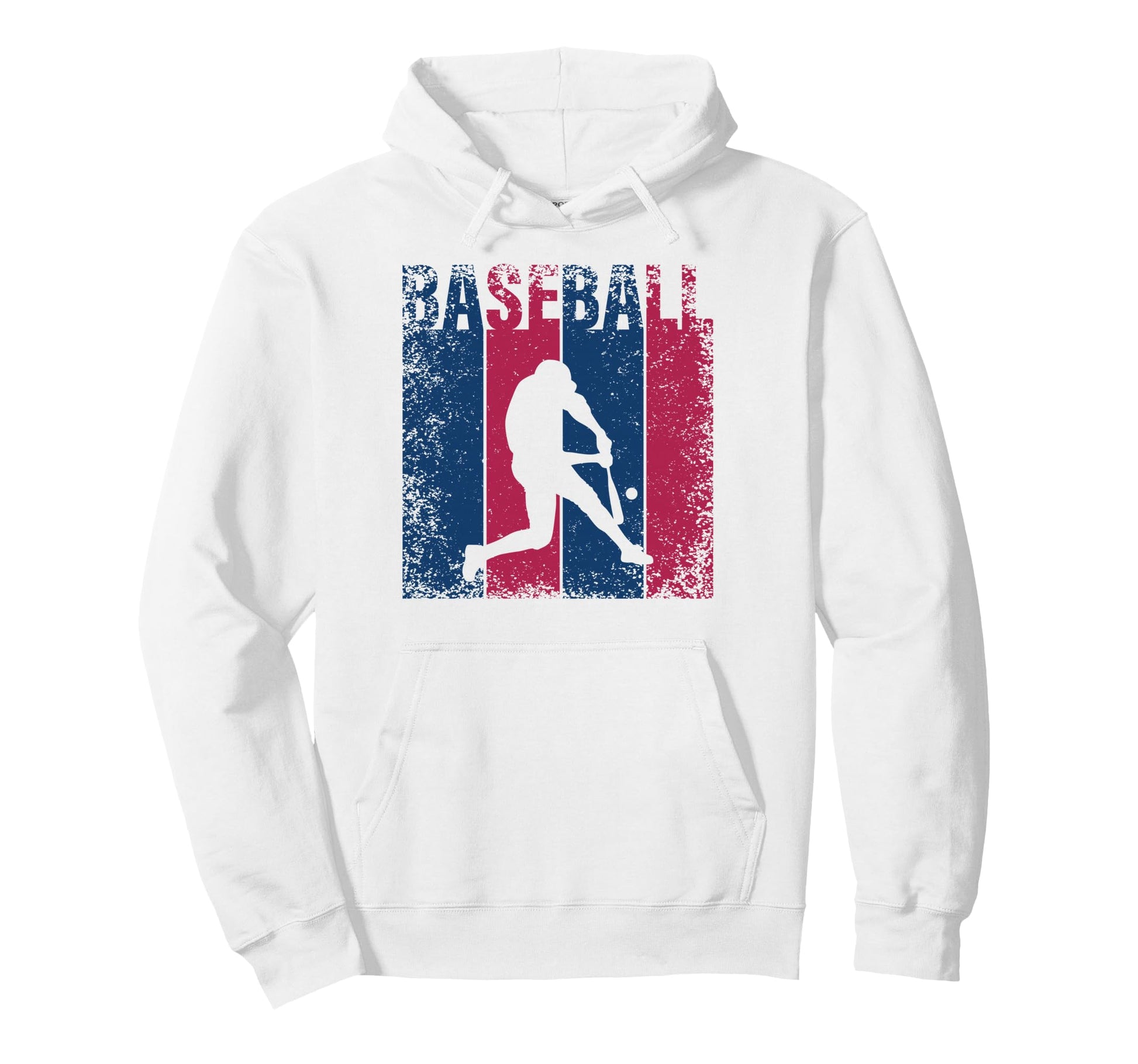 Baseball Season Patriotic Sports Fan Hoodie - Aesthetic Graphic for Adults - T-Shirt, Sweatshirt, Hoodie