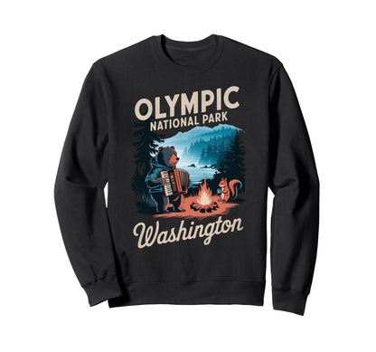 Explore Wilderness Olympic Sweatshirt - Streetwear Style for Adults - T-Shirt, Sweatshirt, Hoodie