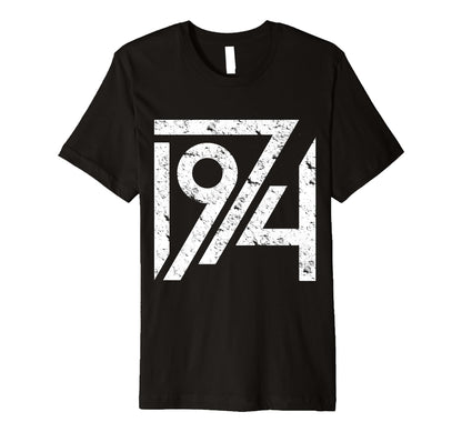 1974 Birthday Grunge Alternative T-Shirt - Aesthetic Graphic Men Women - T-Shirt, Sweatshirt, Hoodie