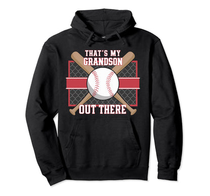 Baseball Grandpa Grandfather Gramps Hoodie - Unique Graphic for Adults - T-Shirt, Sweatshirt, Hoodie