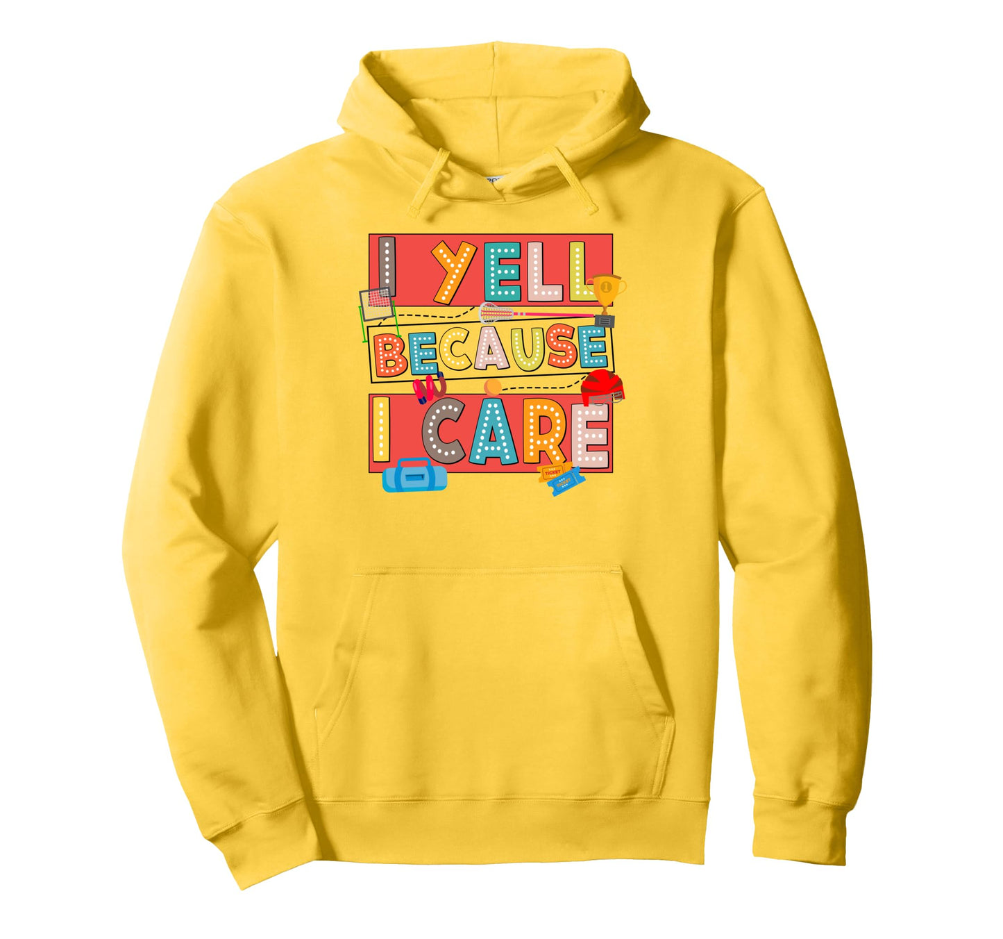 Lacrosse Mom Lacrosse Dad Biggest Fan I Hoodie - Trendy Graphic Men Women - T-Shirt, Sweatshirt, Hoodie
