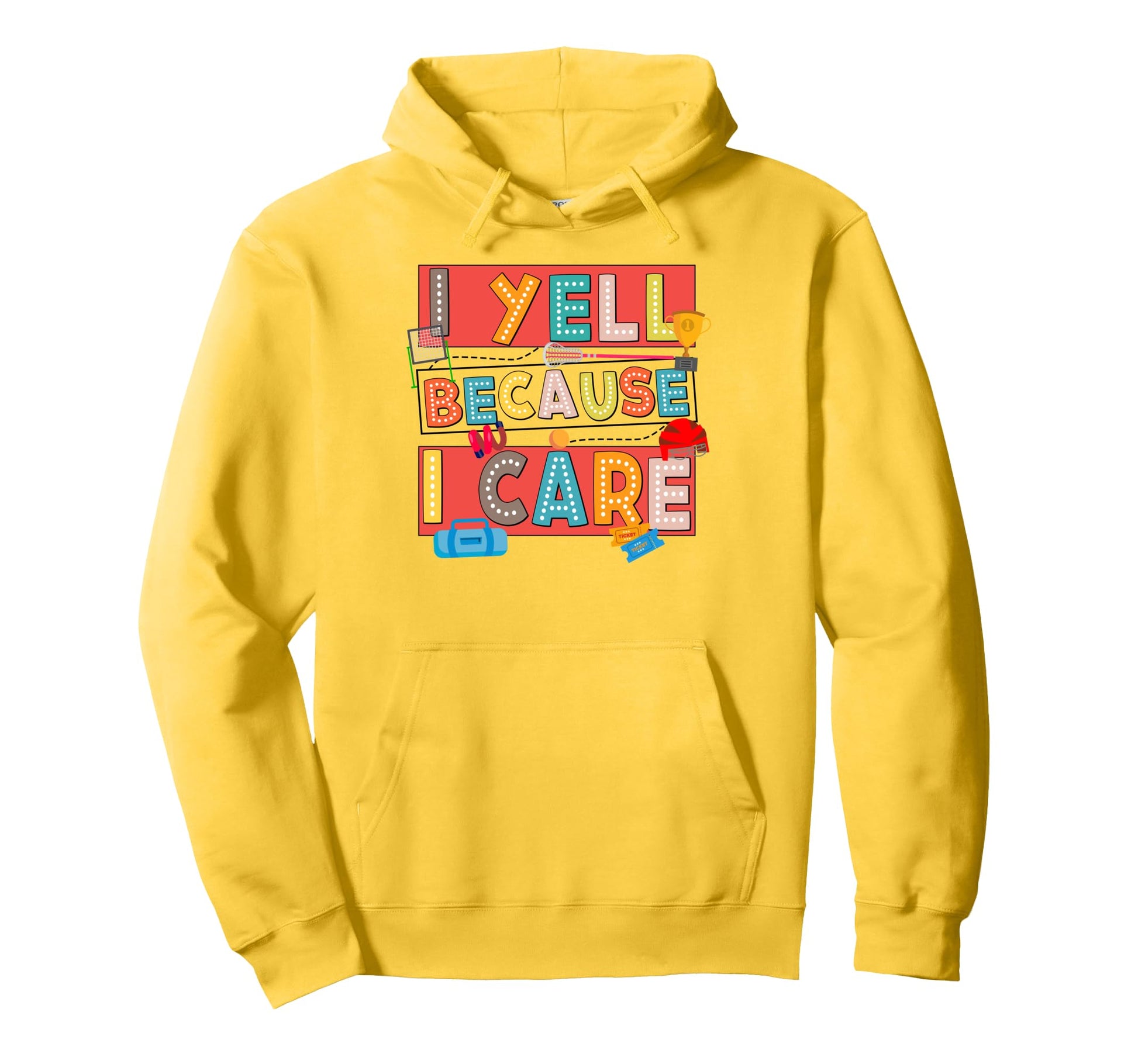Lacrosse Mom Lacrosse Dad Biggest Fan I Hoodie - Trendy Graphic Men Women - T-Shirt, Sweatshirt, Hoodie