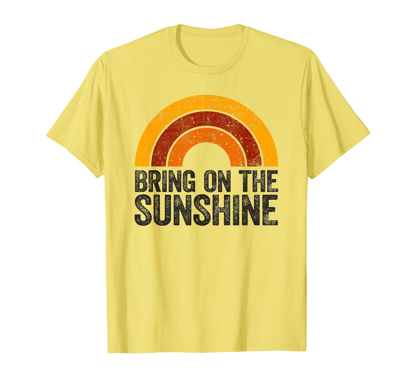 Bring Sunshine Rainbow Sunshine T-Shirt - Minimalist Print Unisex - T-Shirt, Sweatshirt, Hoodie
