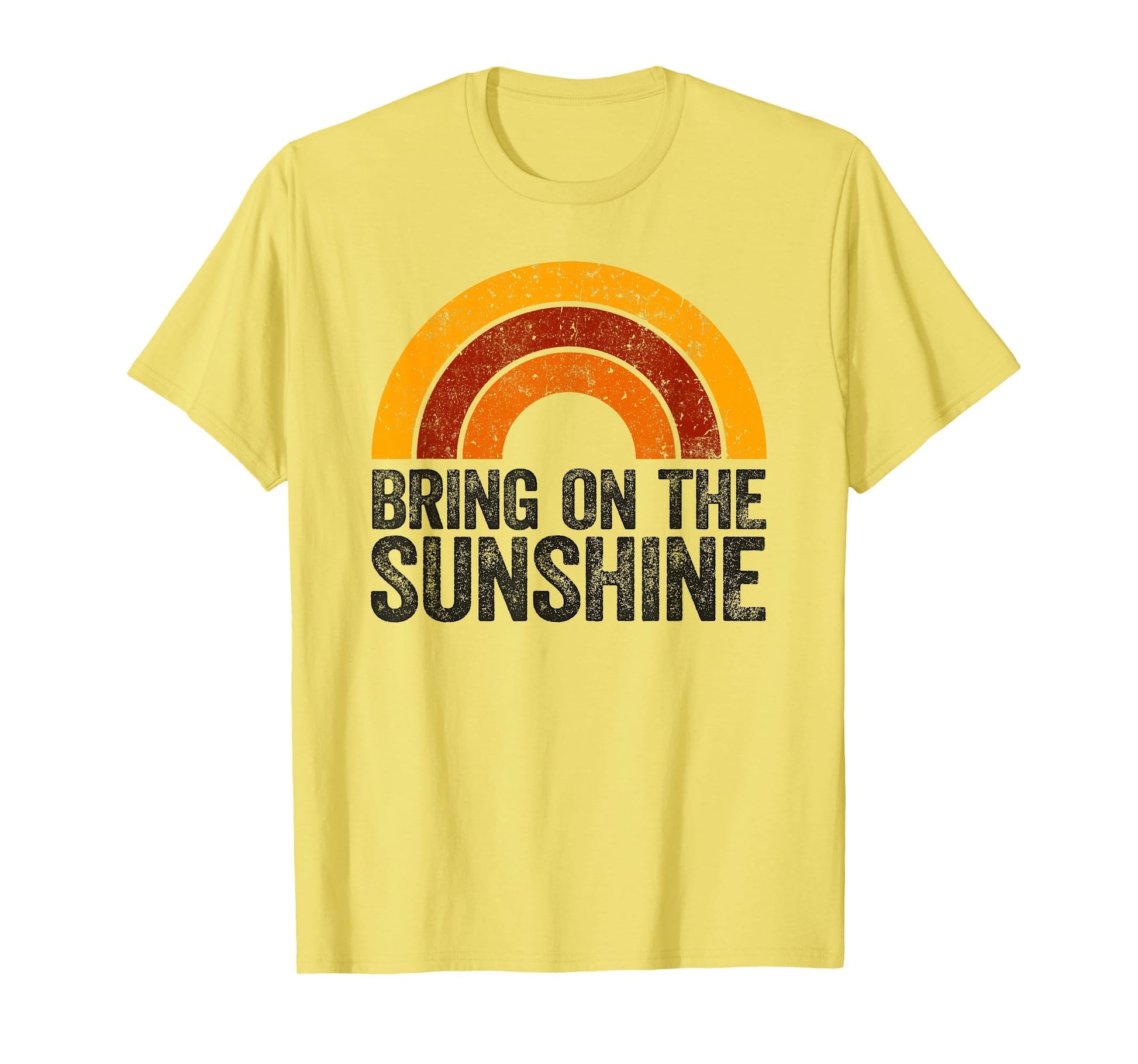 Bring Sunshine Rainbow Sunshine T-Shirt - Minimalist Print Unisex - T-Shirt, Sweatshirt, Hoodie