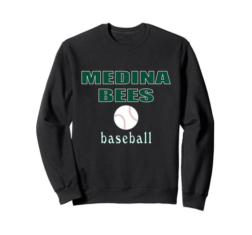 Medina Baseball Hometown Family Sweatshirt - Minimalist Print Men Women - T-Shirt, Sweatshirt, Hoodie