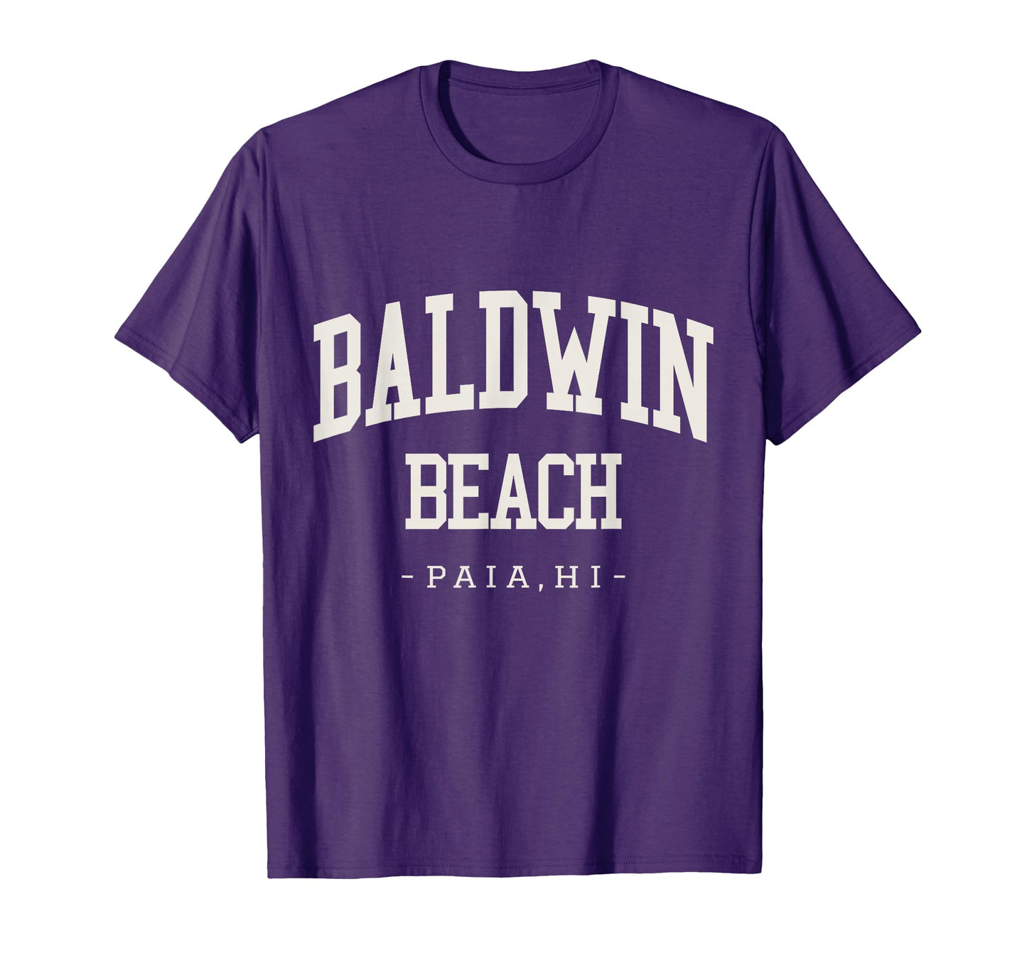 Baldwin Beach Paia Maui Hawaii Vacation T-Shirt - Graphic Print for Adults - T-Shirt, Sweatshirt, Hoodie