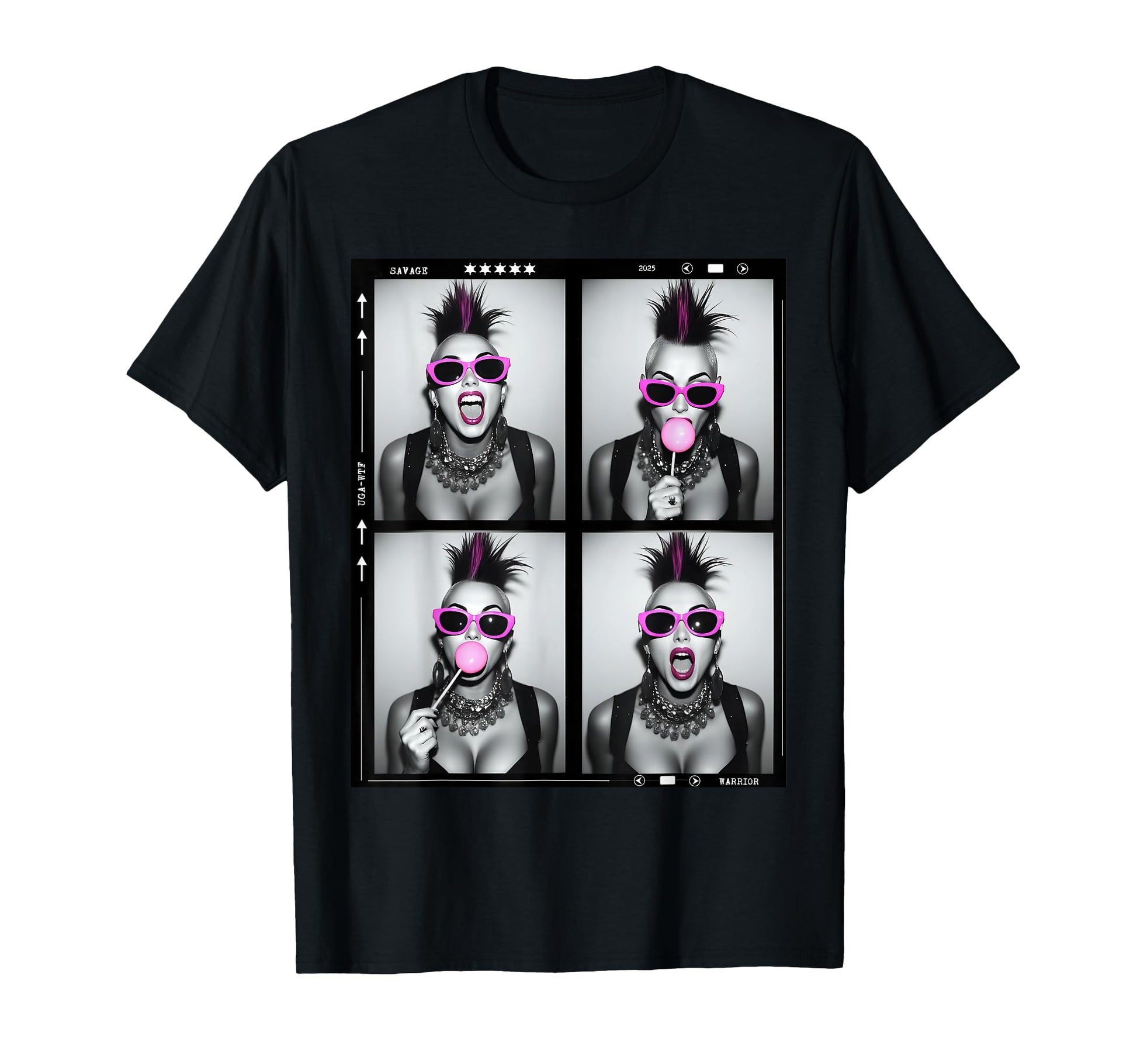 Punk Grunge 90S Photobooth Selfie T-Shirt - Aesthetic Graphic Unisex - T-Shirt, Sweatshirt, Hoodie