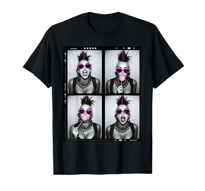 Punk Grunge 90S Photobooth Selfie T-Shirt - Aesthetic Graphic Unisex - T-Shirt, Sweatshirt, Hoodie