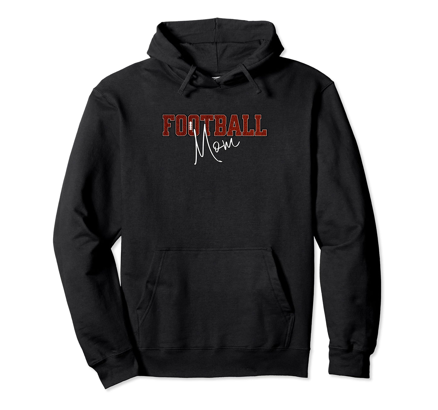 Proud Football Mom Game Day Hoodie - Novelty Apparel for Adults - T-Shirt, Sweatshirt, Hoodie