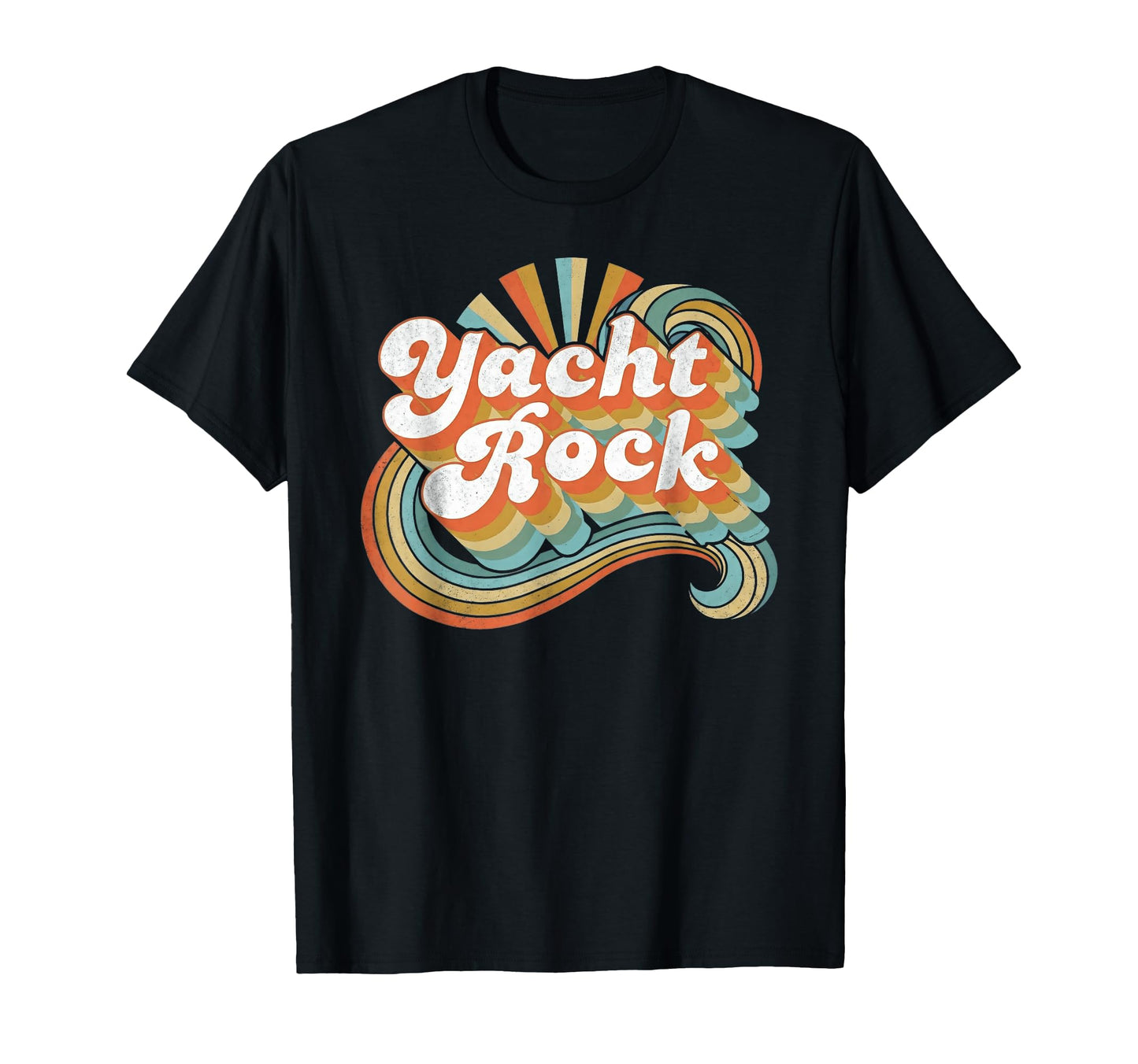 Yacht Rock 70S Music Vibes T-Shirt - Custom Art Print for Adults - T-Shirt, Sweatshirt, Hoodie
