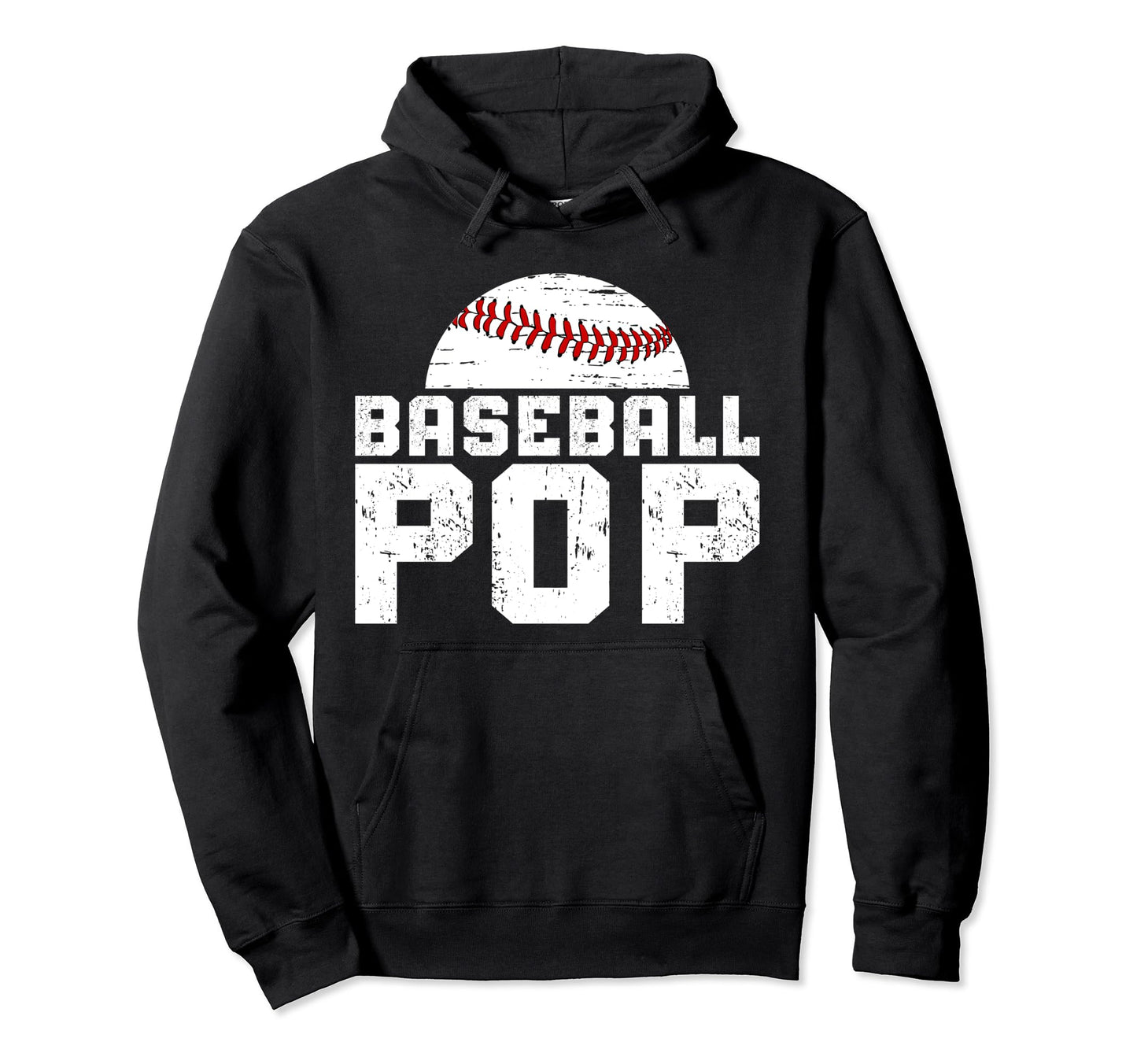 Baseball Pop Grandpa Pop Baseball Player Hoodie - Aesthetic Graphic Unisex - T-Shirt, Sweatshirt, Hoodie