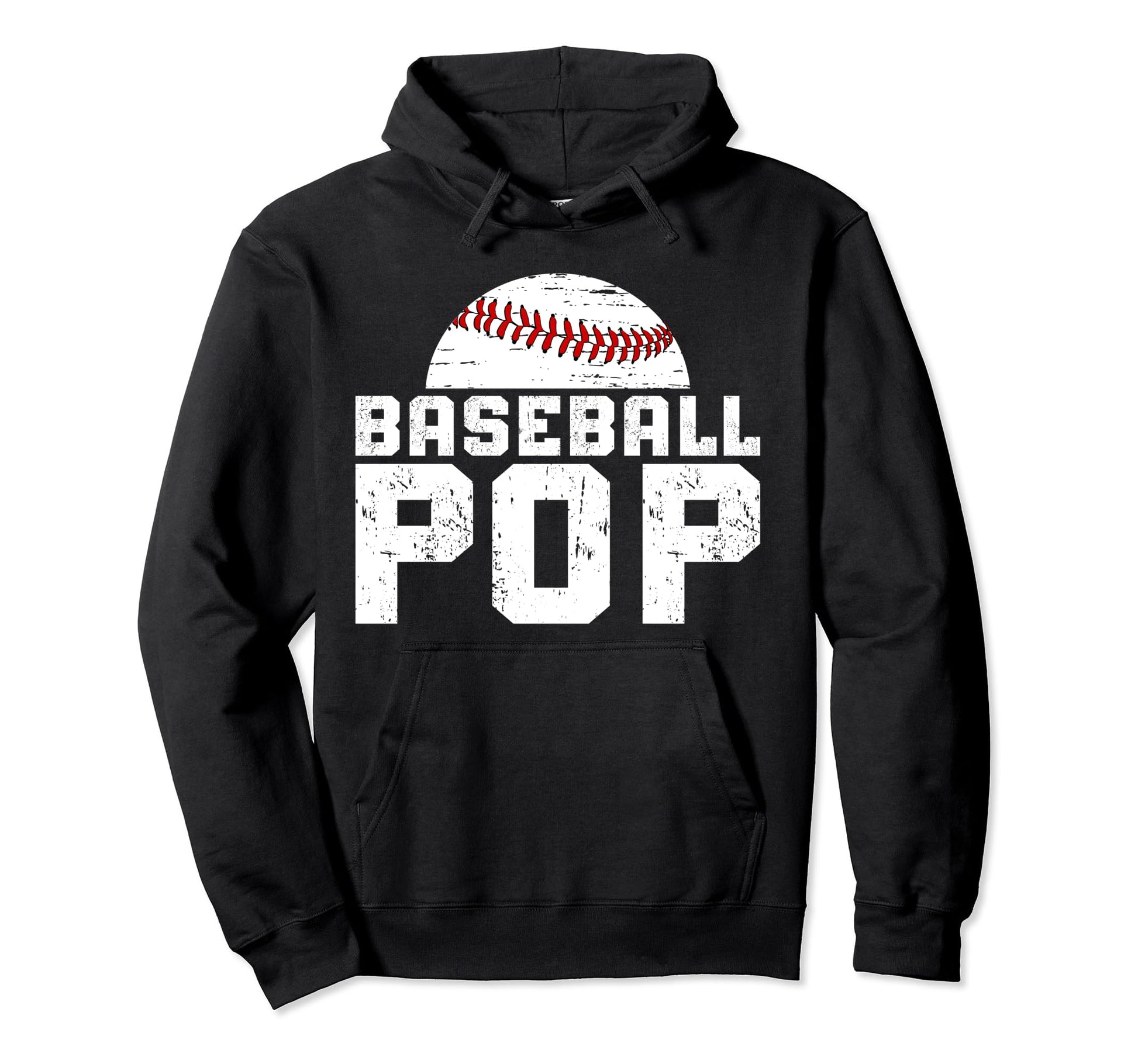 Baseball Pop Grandpa Pop Baseball Player Hoodie - Aesthetic Graphic Unisex - T-Shirt, Sweatshirt, Hoodie
