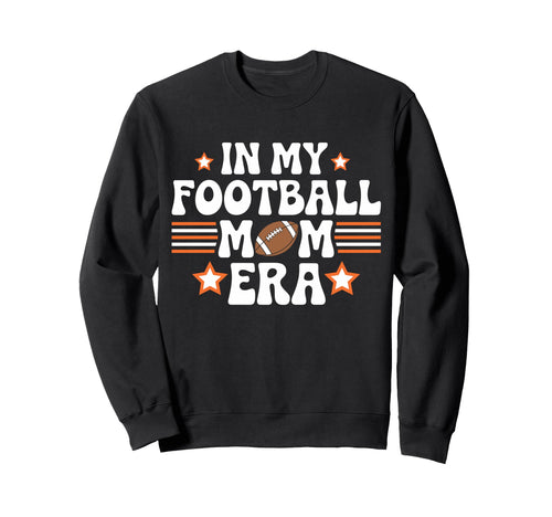 My Football Mom Era Groovy Sweatshirt - Custom Art Print Men Women - T-Shirt, Sweatshirt, Hoodie