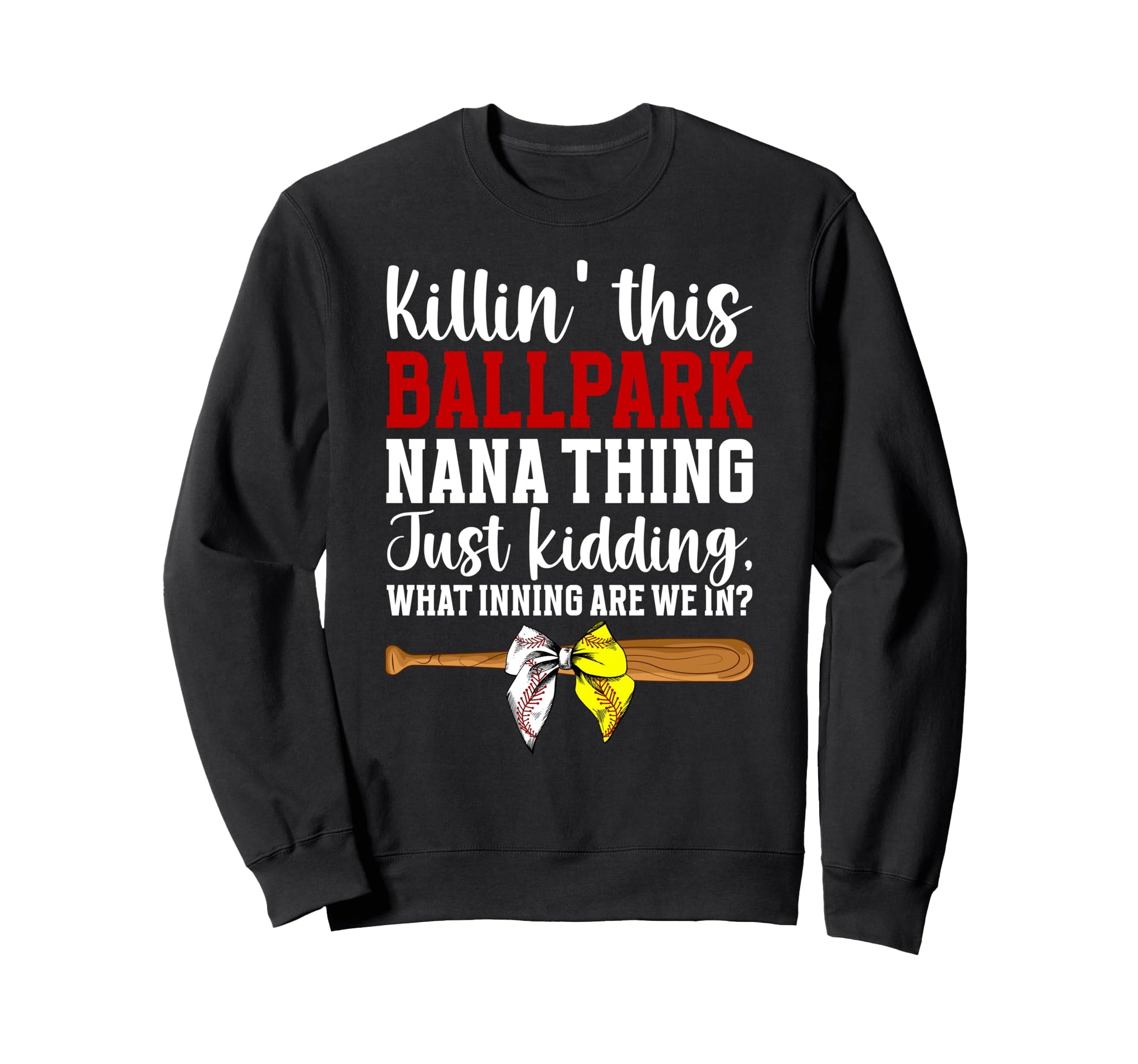 This Ballpark Nana Thing Baseball Sweatshirt - Minimalist Print Men Women - T-Shirt, Sweatshirt, Hoodie