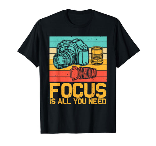 Photographer Photography Lover T-Shirt - Graphic Print Unisex - T-Shirt, Sweatshirt, Hoodie