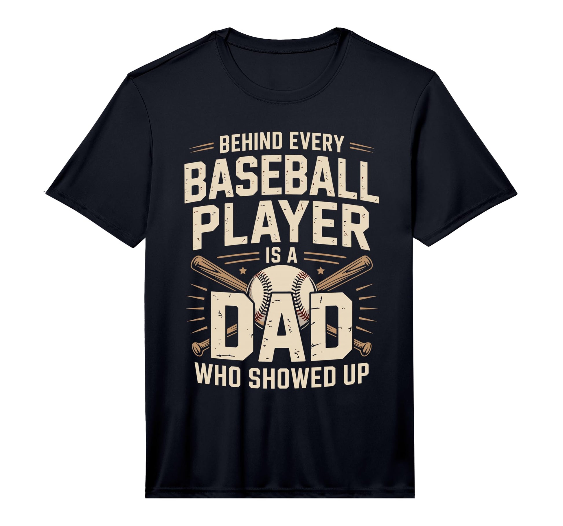 Mens Behind Every Baseball Player T-Shirt - Casual Everyday Wear Men Women - T-Shirt, Sweatshirt, Hoodie
