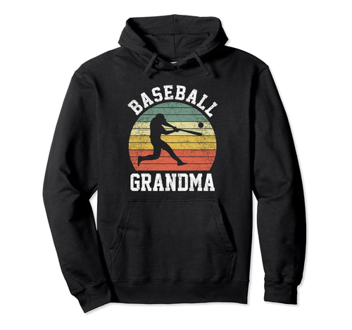 Baseball Grandma Baseball Lover Hoodie - Custom Art Print Unisex - T-Shirt, Sweatshirt, Hoodie