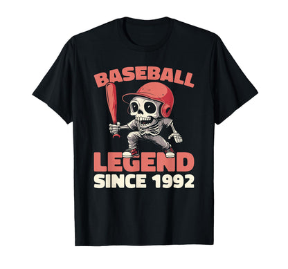 Birthday Baseball Team Player Sport T-Shirt - Graphic Print Unisex - T-Shirt, Sweatshirt, Hoodie