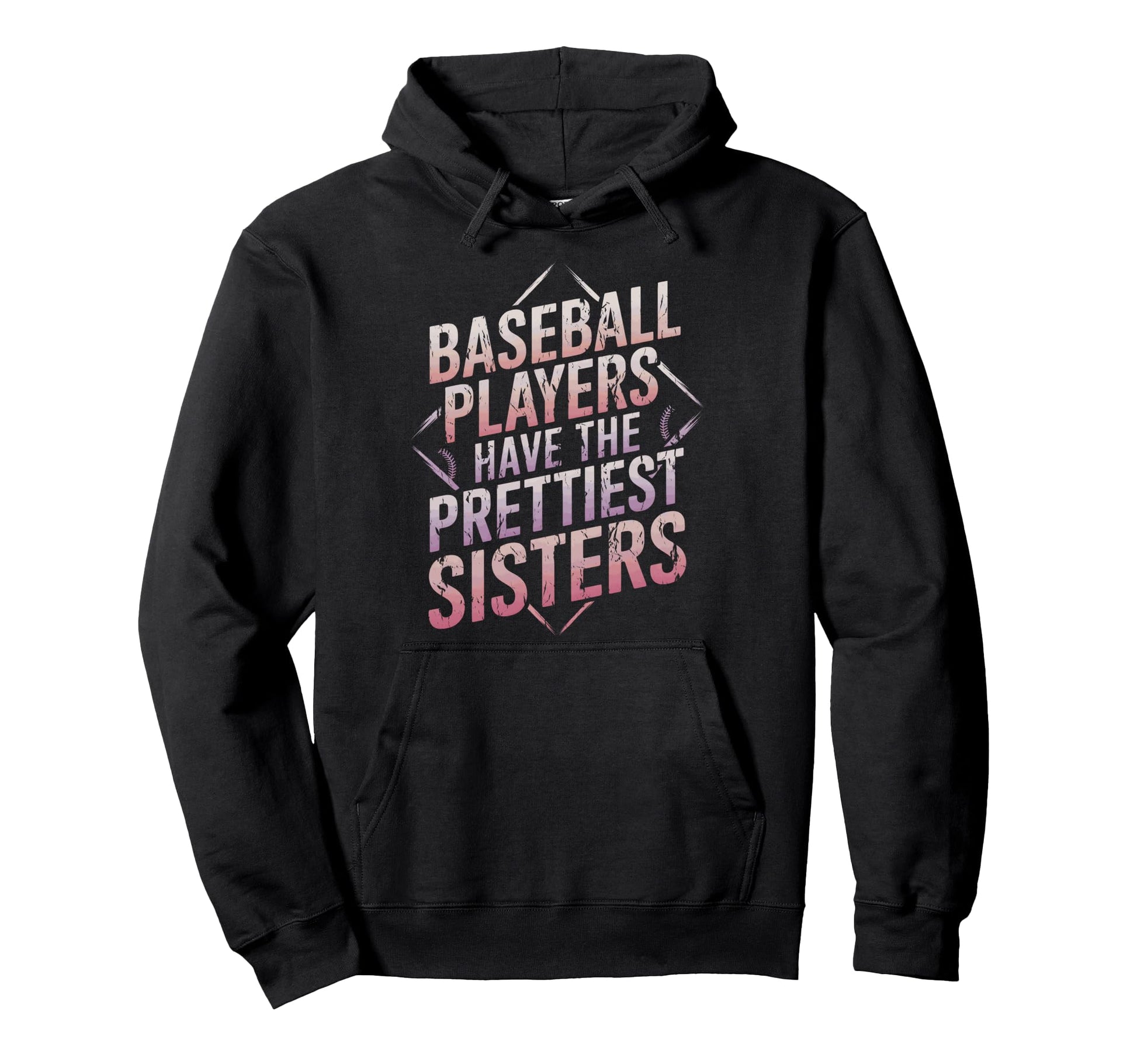Baseball Player Sister Baseball Players Hoodie - Unique Graphic Men Women - T-Shirt, Sweatshirt, Hoodie
