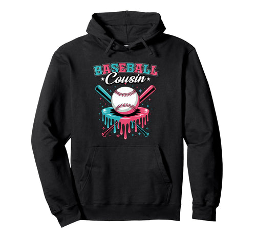 Baseball Cousin Drip Ice Cream Hoodie - Casual Everyday Wear Men Women - T-Shirt, Sweatshirt, Hoodie