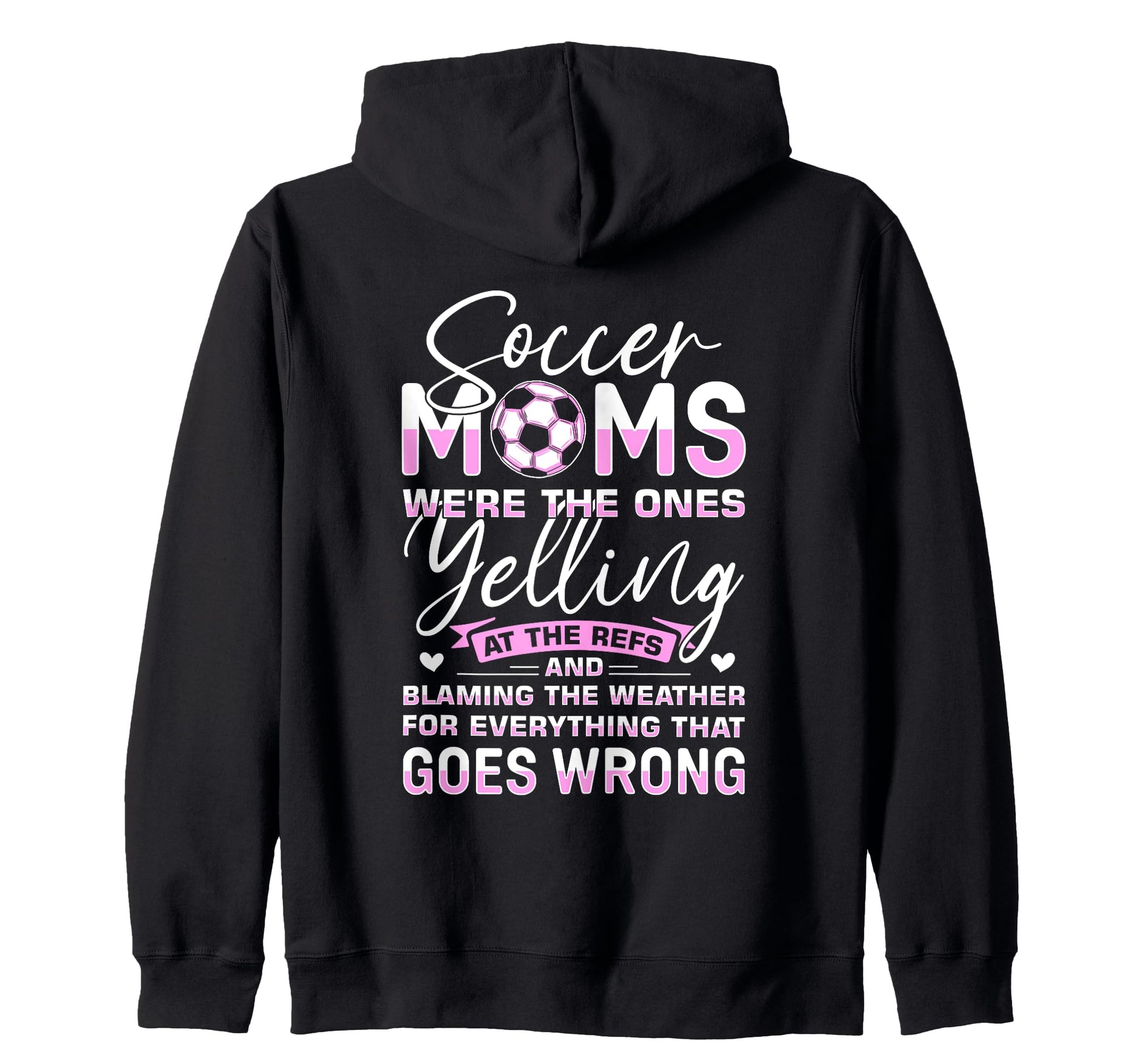 Soccer Mom Gifts Soccer Fan Mommy Hoodie - Graphic Print for Adults - T-Shirt, Sweatshirt, Hoodie