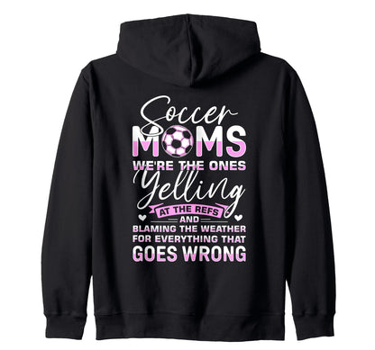 Soccer Mom Gifts Soccer Fan Mommy Hoodie - Graphic Print for Adults - T-Shirt, Sweatshirt, Hoodie