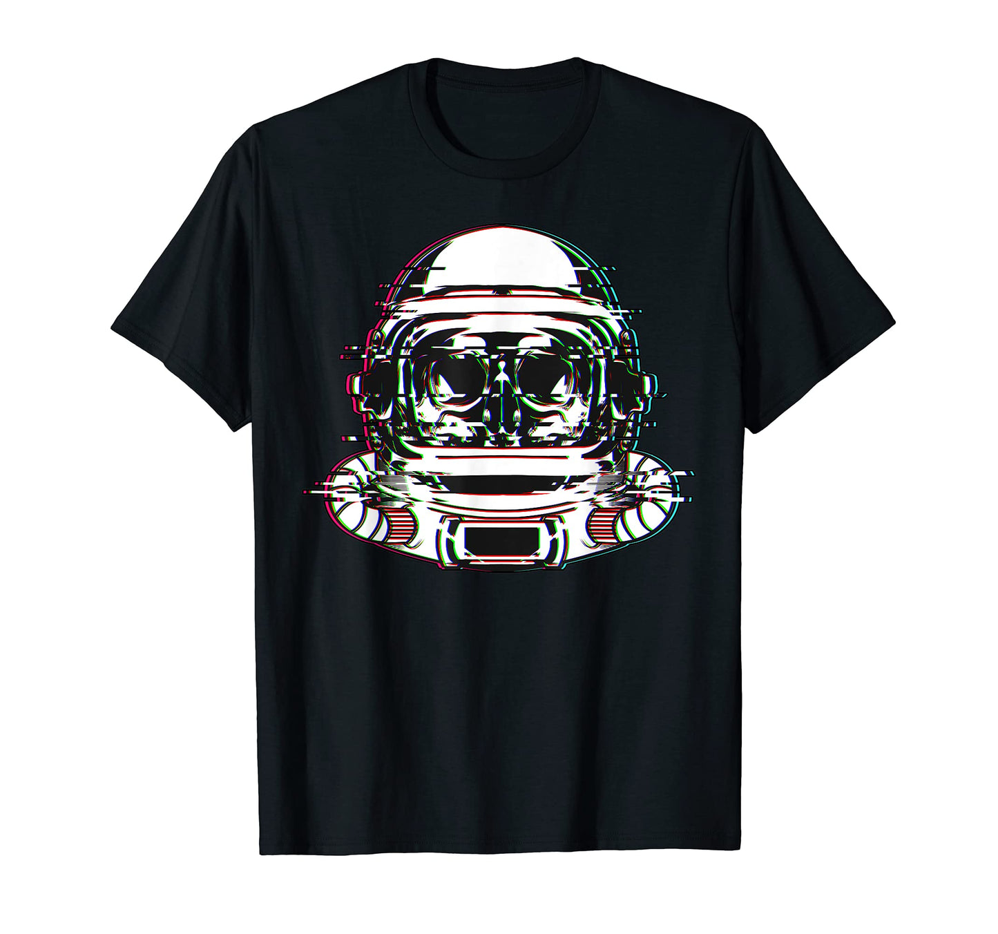 Astronaut Skull Vaporwave Aesthetic T-Shirt - Streetwear Style for Adults - T-Shirt, Sweatshirt, Hoodie