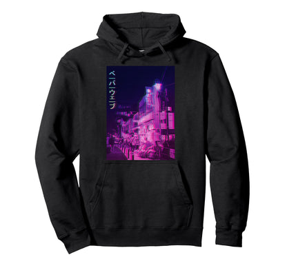 Aesthetic Vaporwave Japan 80S 90S Hoodie - Casual Everyday Wear Unisex - T-Shirt, Sweatshirt, Hoodie
