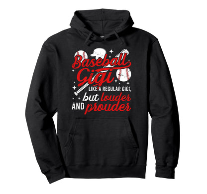 Baseball Gigi Definition Gigi Baseball Hoodie - Minimalist Print Men Women - T-Shirt, Sweatshirt, Hoodie