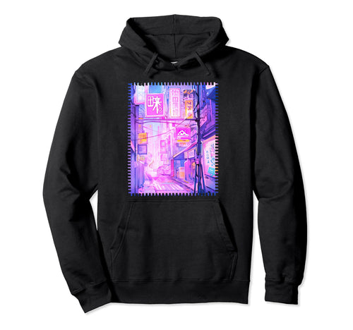 Japan City Pop Anime Vaporwave Kawaii Hoodie - Novelty Apparel Unisex - T-Shirt, Sweatshirt, Hoodie