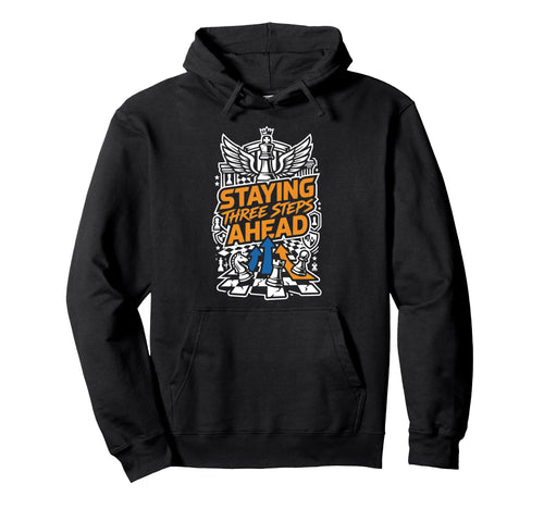 Chess Dad Board Game Daddy Checkmate Hoodie - Trendy Graphic Men Women - T-Shirt, Sweatshirt, Hoodie