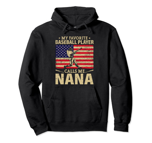 My Favorite Baseball Player Calls Me Hoodie - Trendy Graphic Men Women - T-Shirt, Sweatshirt, Hoodie
