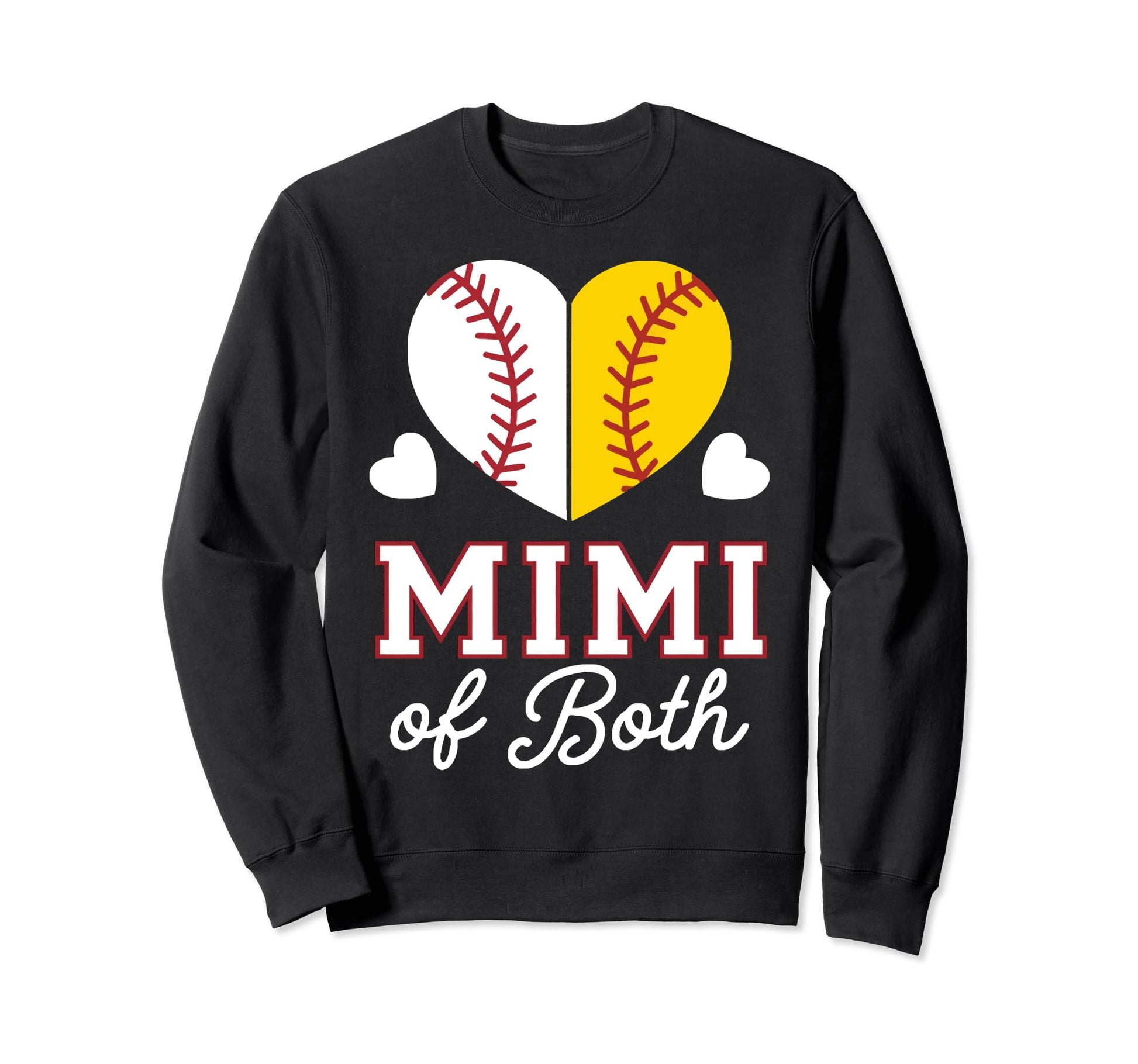 Mimi Baseball Grandma Grandmother Sweatshirt - Novelty Apparel Unisex - T-Shirt, Sweatshirt, Hoodie