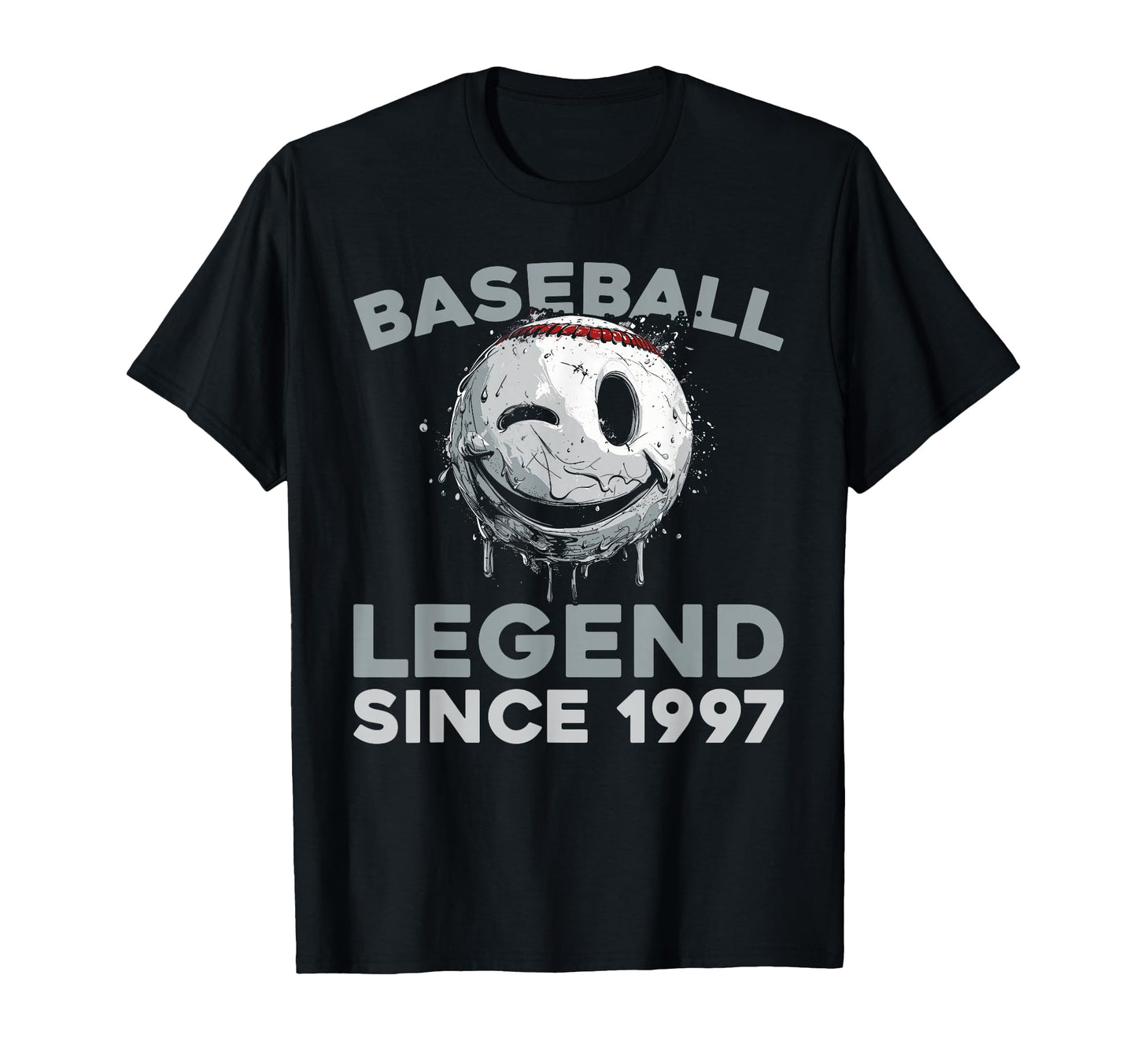 Born 1997 Baseballer Baseball Team T-Shirt - Custom Art Print for Adults - T-Shirt, Sweatshirt, Hoodie