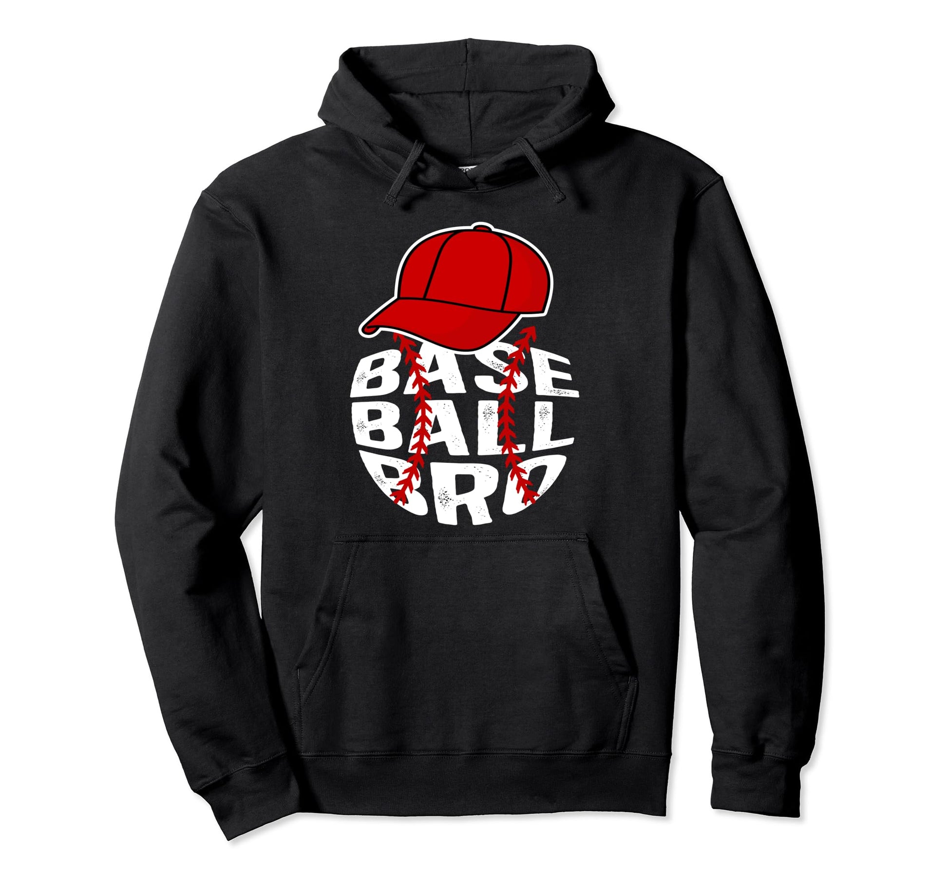 Baseball Bro Proud Baseball Brother Hoodie - Novelty Apparel Men Women - T-Shirt, Sweatshirt, Hoodie