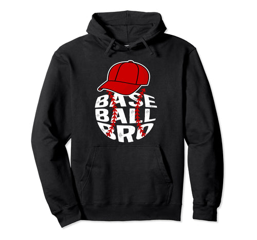 Baseball Bro Proud Baseball Brother Hoodie - Novelty Apparel Men Women - T-Shirt, Sweatshirt, Hoodie