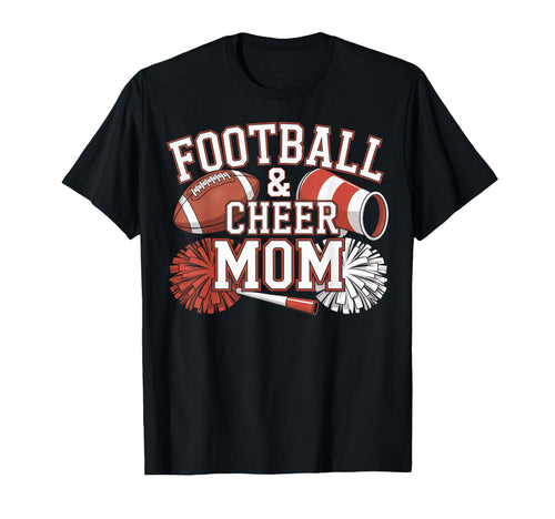 Football And Cheer Mom Rally Time T-Shirt - Casual Everyday Wear Unisex - T-Shirt, Sweatshirt, Hoodie